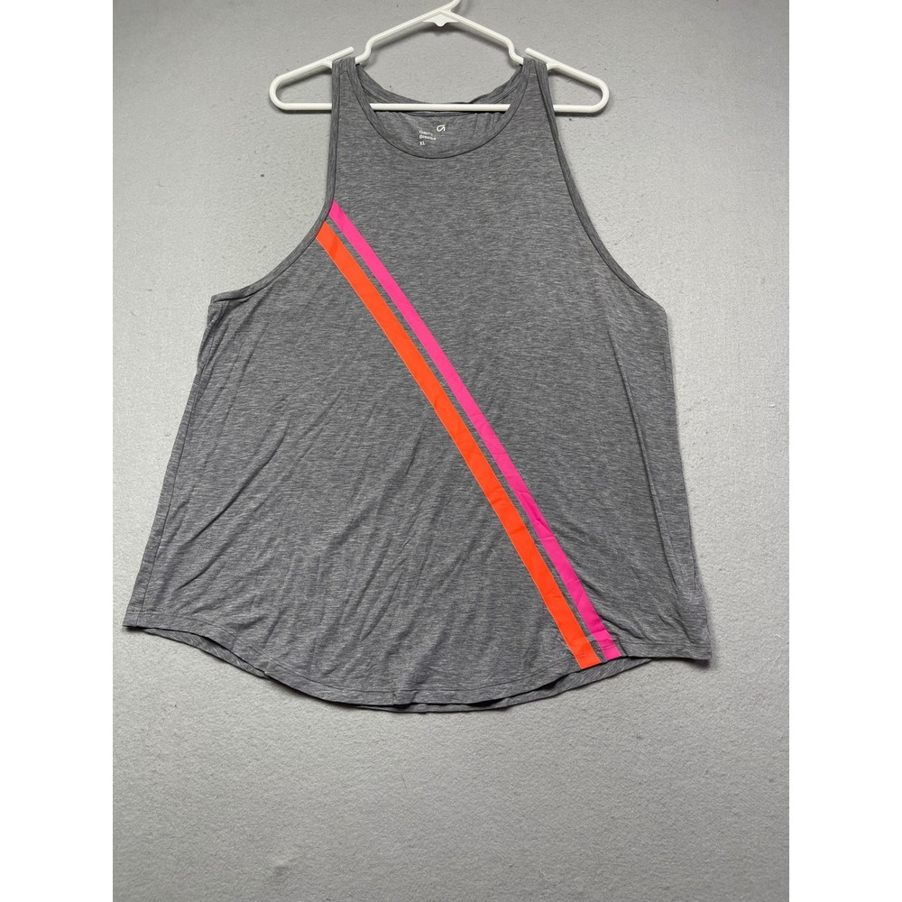 Gap GapFit Breathe Polyester Gray Pink Orange XL Womens